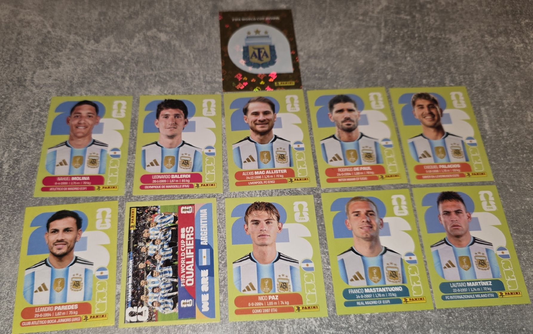 Panini Carte collezionabili: Panini WM Sticker 2026: Argentinien – Usato da St. Gallen venduto da Shelly__x3
