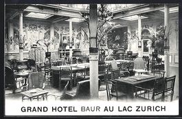 Zürich, Grand Hotel baur au Lac Zurich