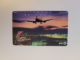 Telefonkarte Japan "Flugzeug"