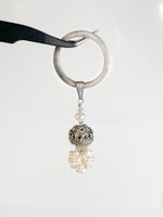 Keyring with Pearls