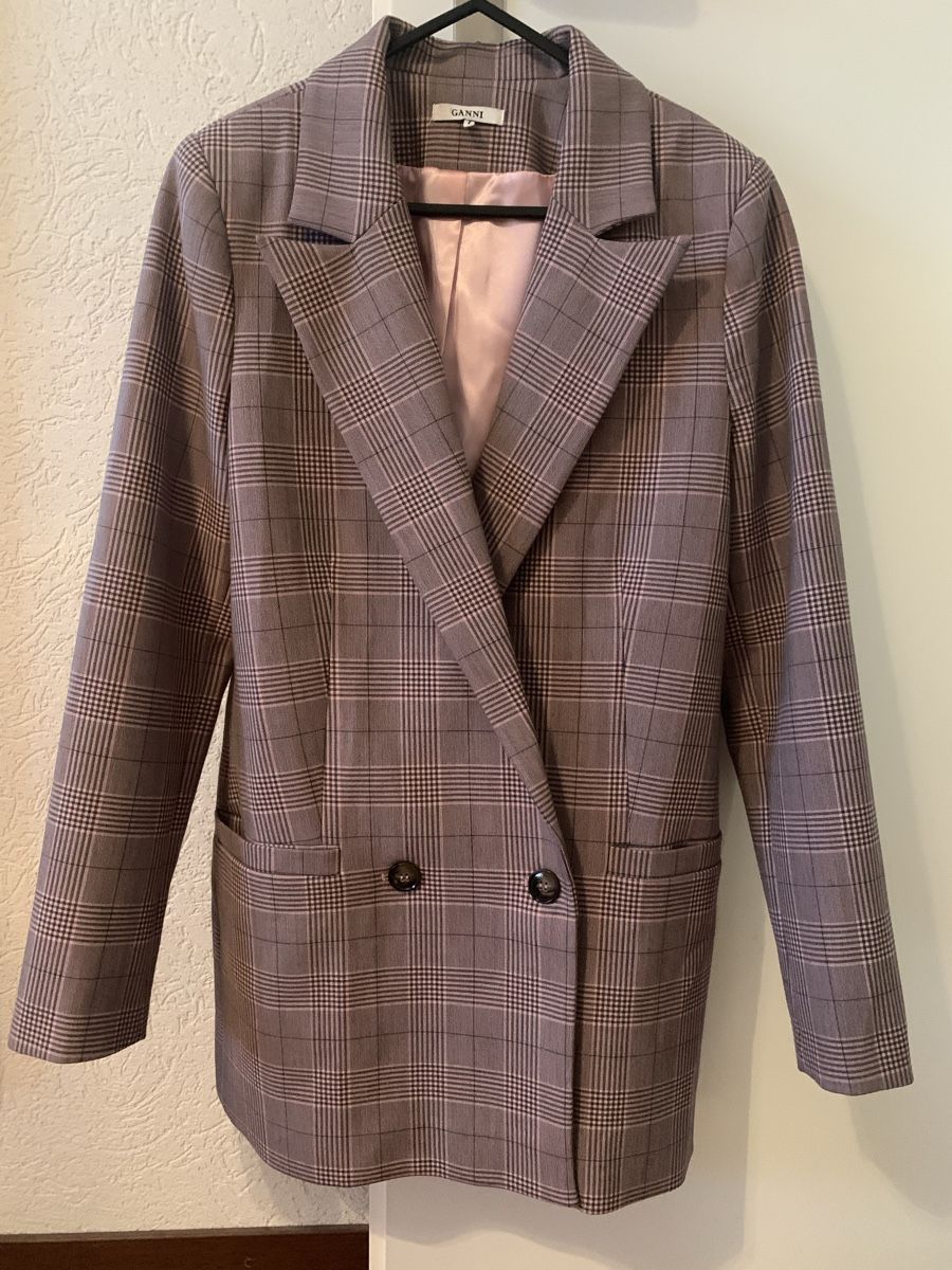Ganni Jacken: GANNI Check Blazer - Size 34 - Great Look! – Neu (gemäss Beschreibung) aus Lausanne von milasha