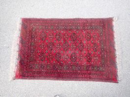 Orientteppich Afghanistan Peschir Vintage Teppich