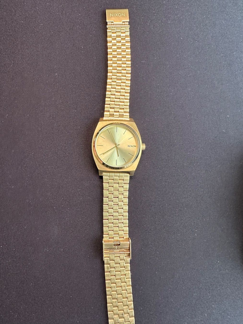 Nixon Orologi: Nixon Time Teller Uhr - Gold – Usato da Grenchen venduto da redstar03 2
