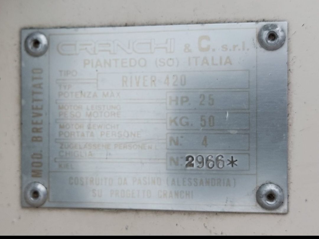 Barche: Motorboot Chranchi River 420 – Usato da Wangenried venduto da Walliswil1 7