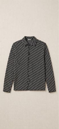 Dior Oblique Jacquard Hemd / Overshirt – M– LegitA