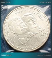 SPANIEN - 12 EURO 2004 - HOCHZEIT, PRINZ FELIPE MIT LETIZIA