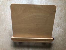Buch- oder Zeichenständer aus Holz, neuwertig, Top Zustand