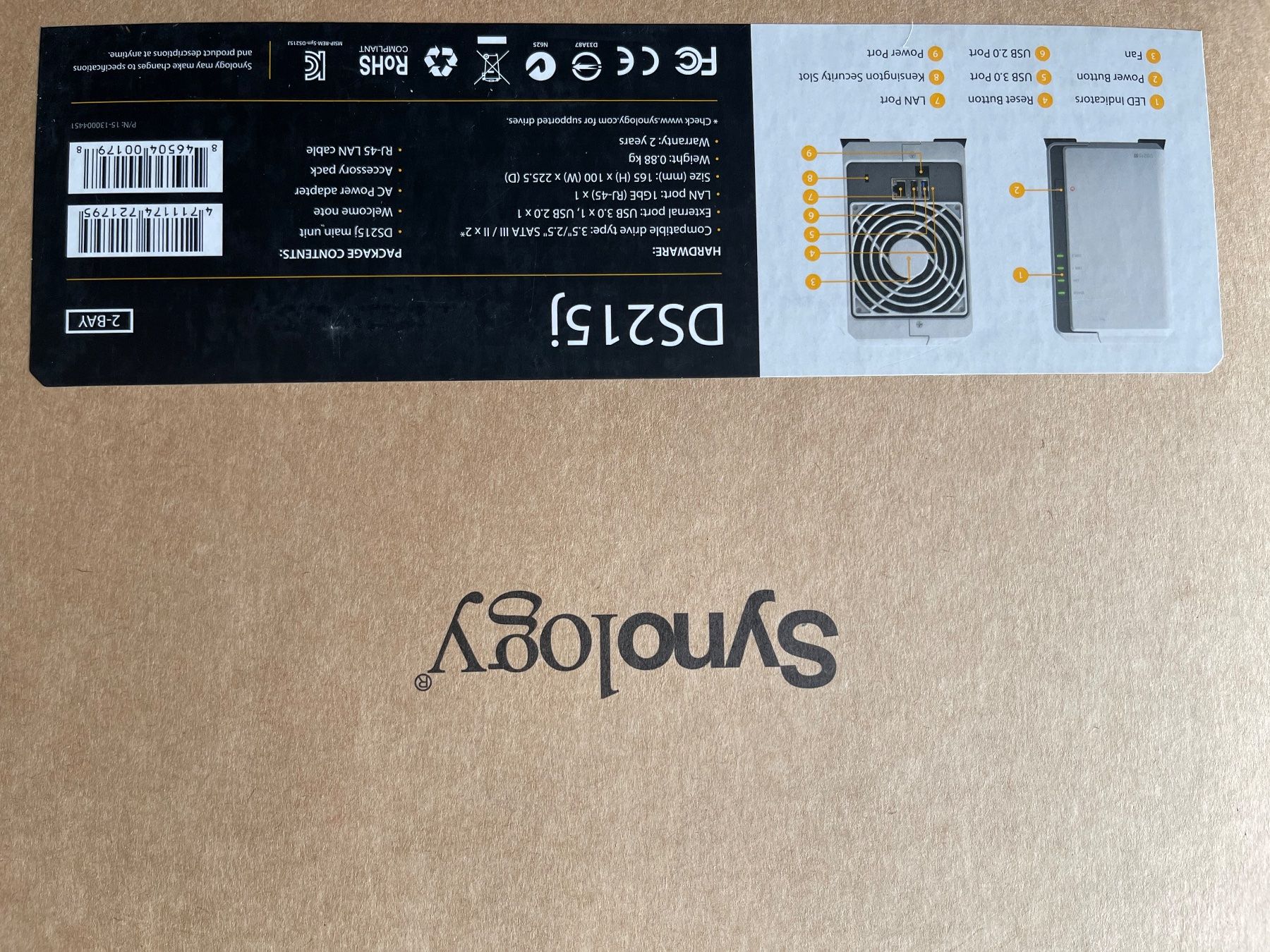 Synology Server: Synology DS215j original verpackt – Nuovo e nell'imballaggio originale da Zug venduto da gil_tnc2 1