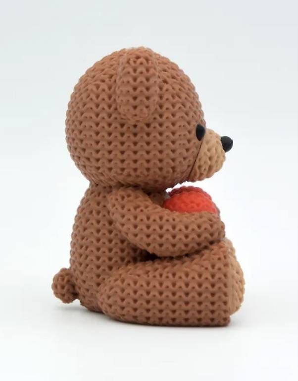 Tutte le decorazioni: Gestrickter Valentinstag-Teddybär – Usato da Muhen venduto da S.Rauber 1