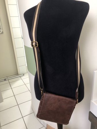 Vintage Leder Umhängetasche aus den 90ern - Top Zustand!