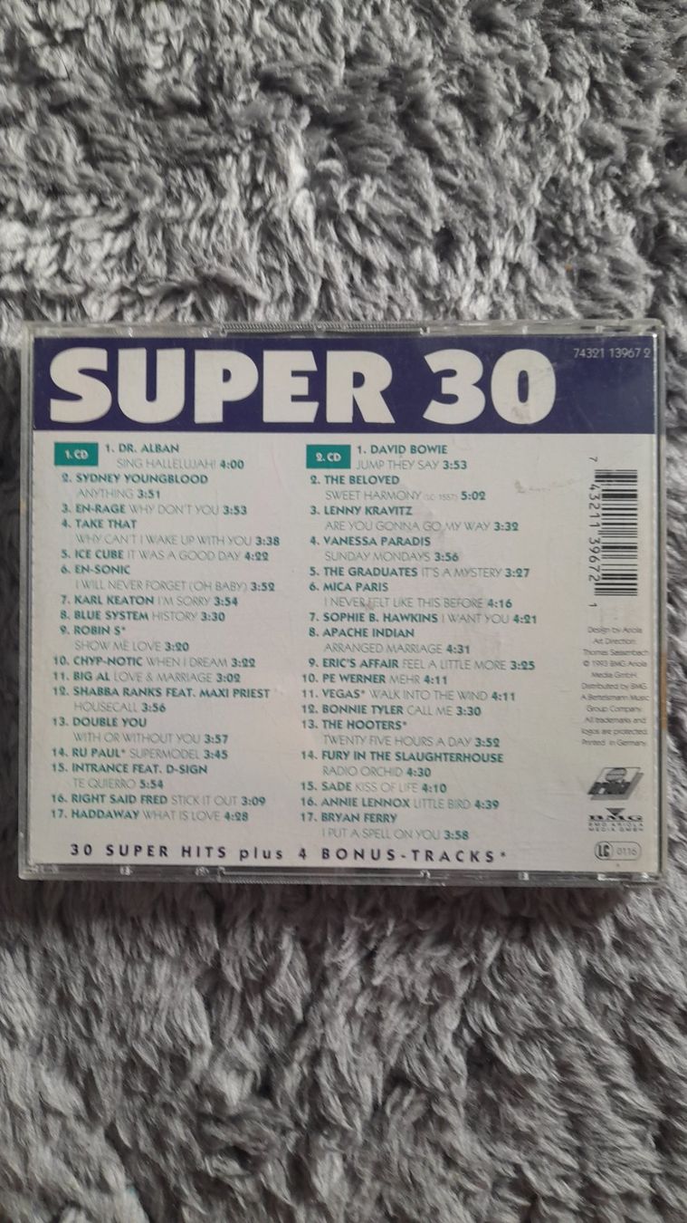 CD: SUPER 30  DIE DRITTE     COMPILATION   CD – Usato da Wetzikon ZH venduto da Ramones01 1