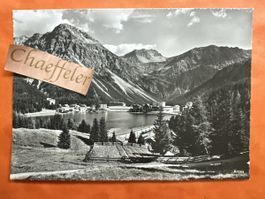 Alte Ansichtskarte Arosa J. Gebrerell AG Buchhandlung Zustan