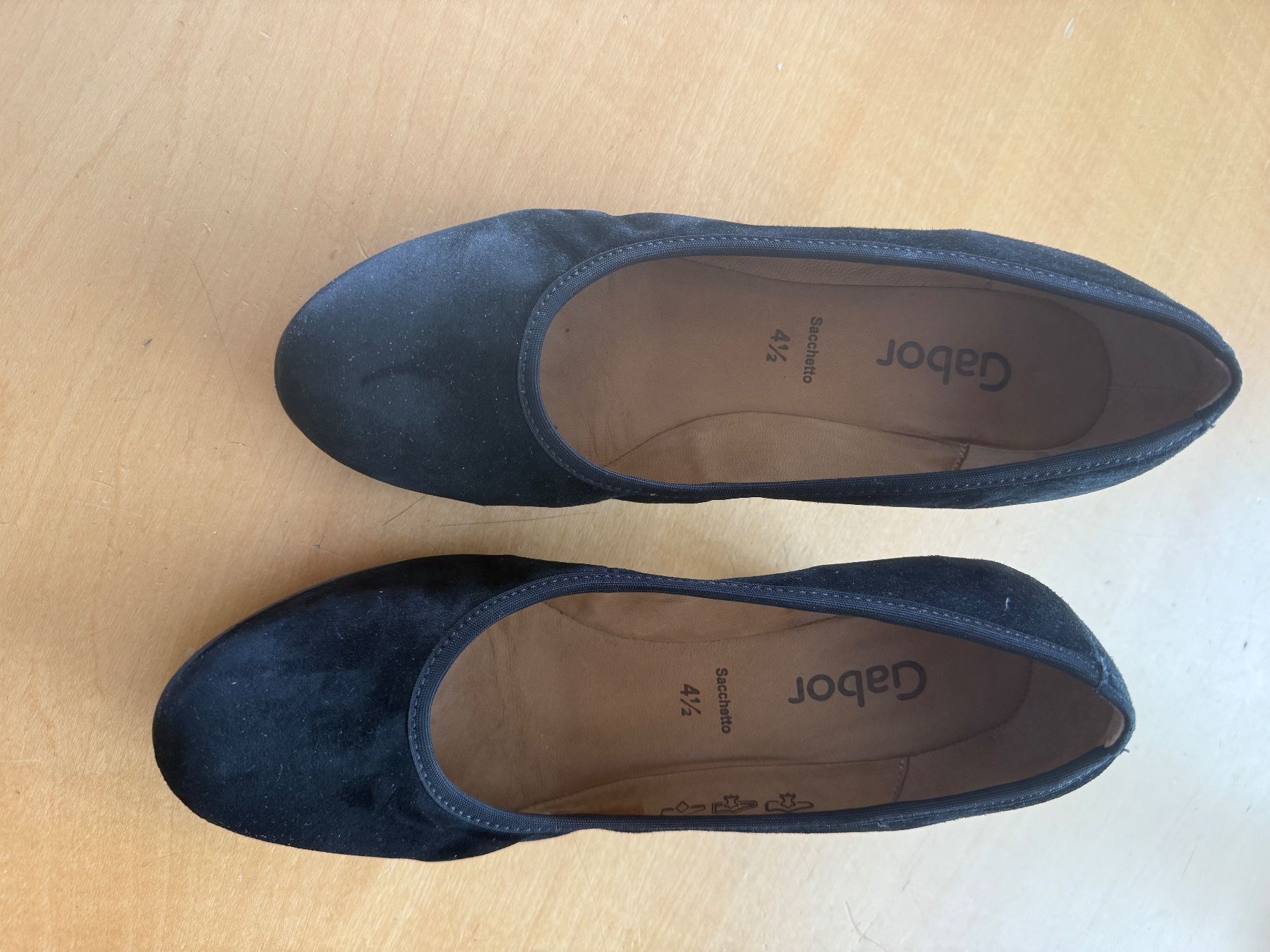 Gabor Scarpe da donna: Gabor Schuh Schwarz Wildleder, Grösse 37.5 – Usato da St. Gallenkappel venduto da Donmarcelo