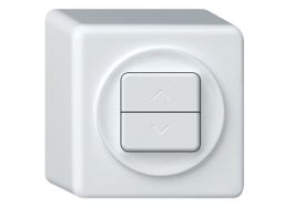 5x HAGER Storendruckschalter weiss (20816)