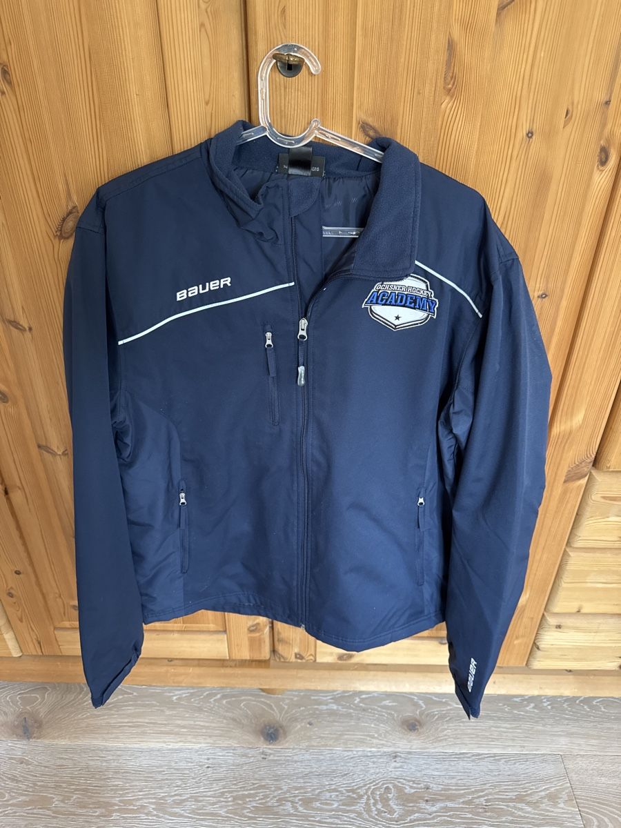 Bauer Giacche: Bauer Ochsner Academy Trainingsjacke Blau Grösse M/M – Usato da Schlierbach venduto da Lega1