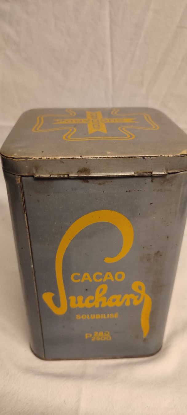 Suchard Barattoli: Wunderschöne alte Blechdose von SUCHARD CACAO 22 cm – Usato da Gelterkinden venduto da MYSTOREFORYOU4460 3