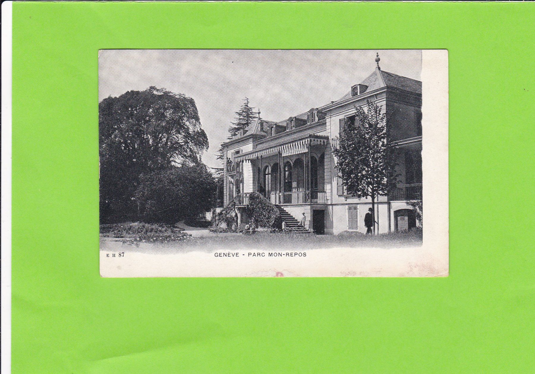 Cartes postales: Genève-Parc MON-REPOS – D'occasion à St. Peterzell par neckertal