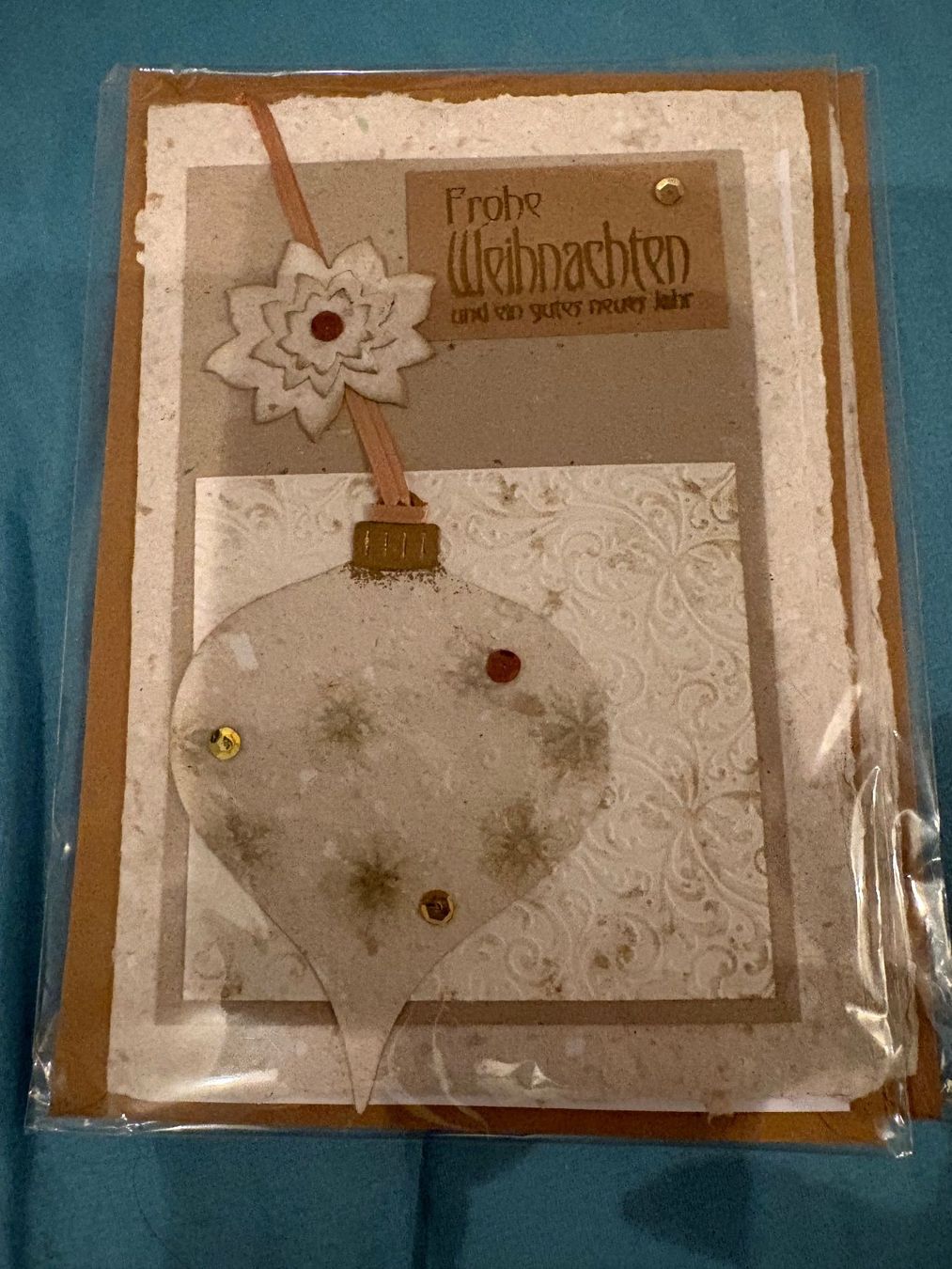 Cartoline: Weihnachtskarten Set 3 Stück handgemacht Grusskarten Neu – Nuovo e nell'imballaggio originale da Richterswil venduto da irenemiz 1