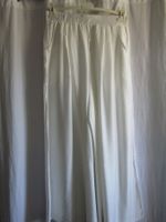 Gr. 46/50, Culotte in Weiss mit Leinenanteil, superleicht