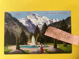 1919  o 5900 Interlaken - Kurhaus - Anlage