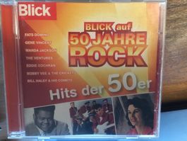 CD Blick auf 50 Jahre Rock Hits der 50er 🎸