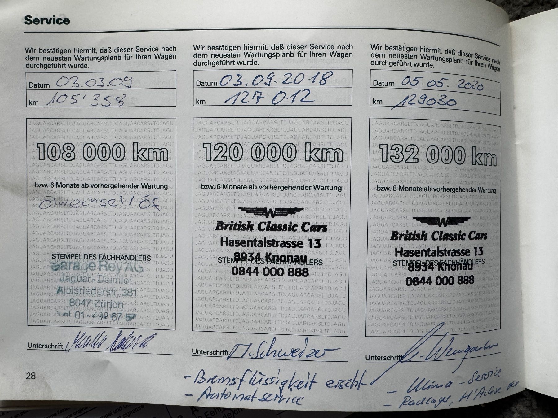 Jaguar Automobili: Jaguar XJS 5.3 V12 Cabrio 1990 mit Serviceheft – Usato da Schwyz venduto da Dreew 4