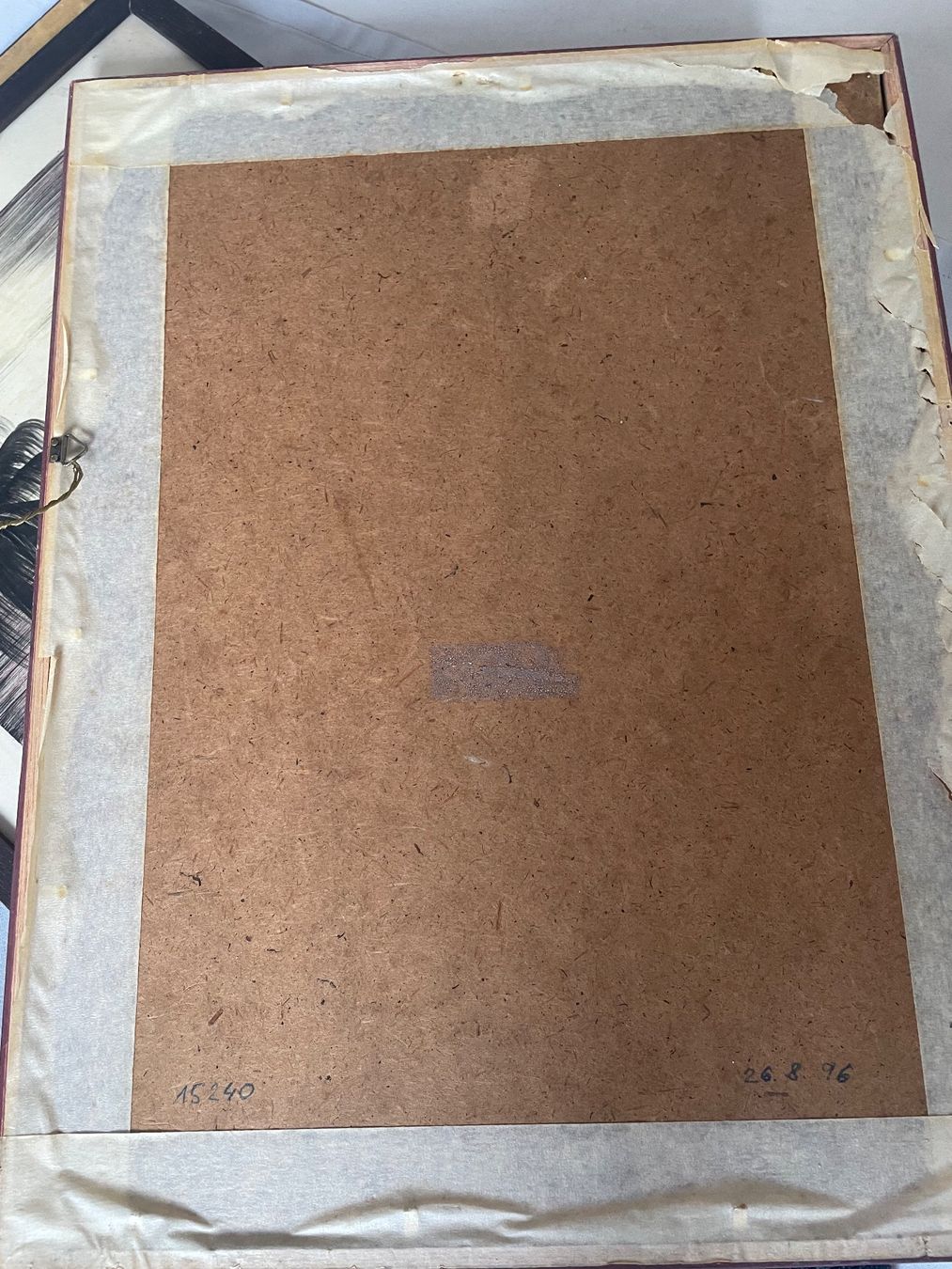 Dipinti: Bild 40 x 30 cm Hinterglasmalerei Heilige S.B. – Usato da Minusio venduto da Pink222 4