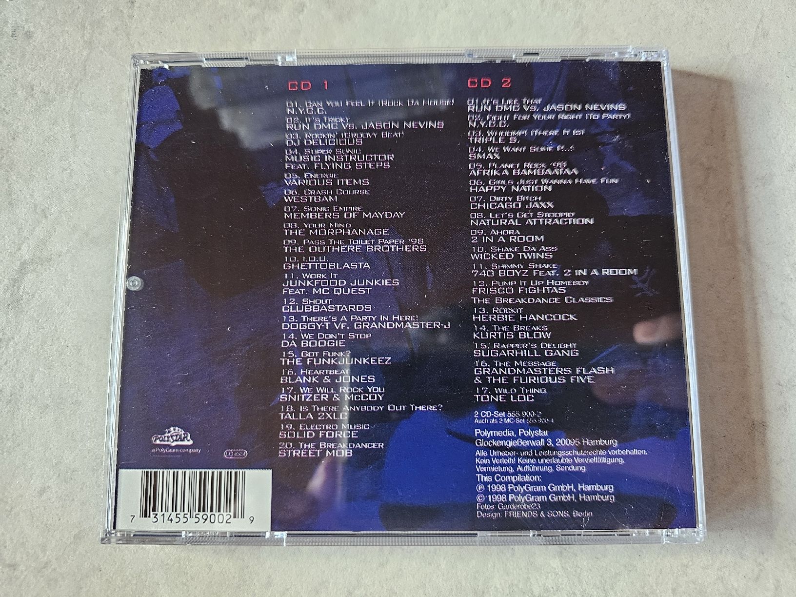 CD: Electro House  /  2 CD's 37 Songs – Usato da Schneisingen venduto da backstore24 1