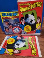 TRADING CARDS BASEBALL STARS ANIMAL POSTERS
