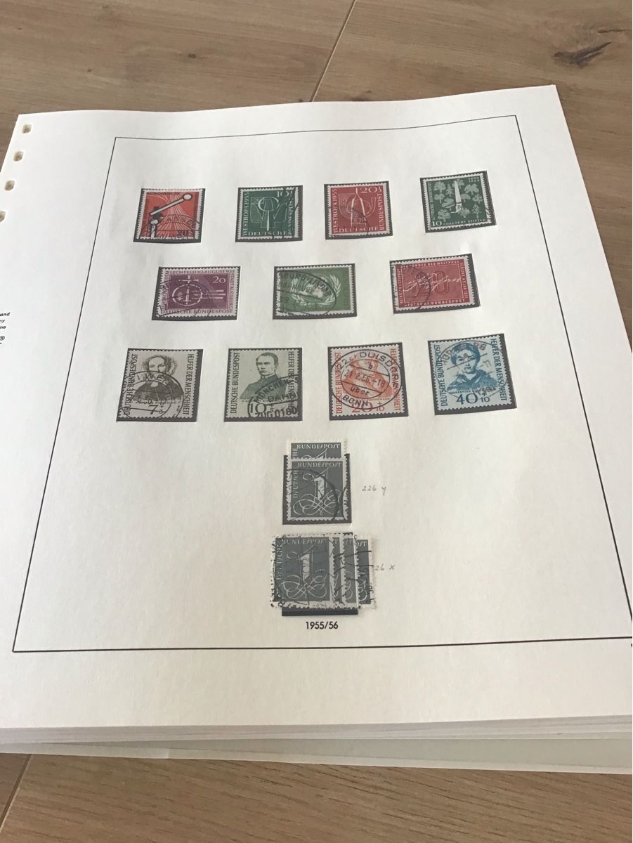Alle Briefmarken: BRD SAFE von 1949-1979 mit gest.Marken – Gebraucht aus Nax von pos_dyd6 5