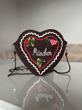 Herz-Tasche „München“ – wie neu! ❤️