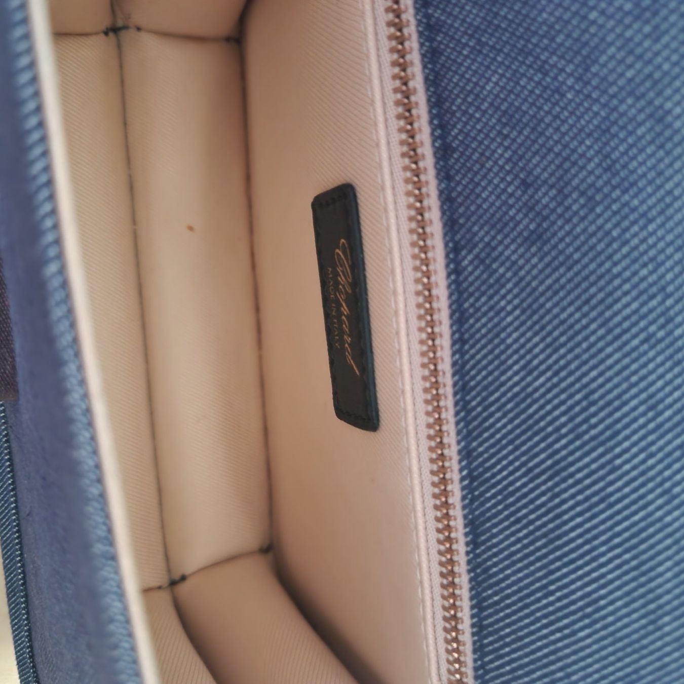 Borse da donna: Chopard Denim Crossbody | Rechnung & Dustbag – Usato da Zug venduto da Keikogood 3