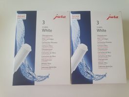 Jura Claris White 2x3 Filterpatronen neu