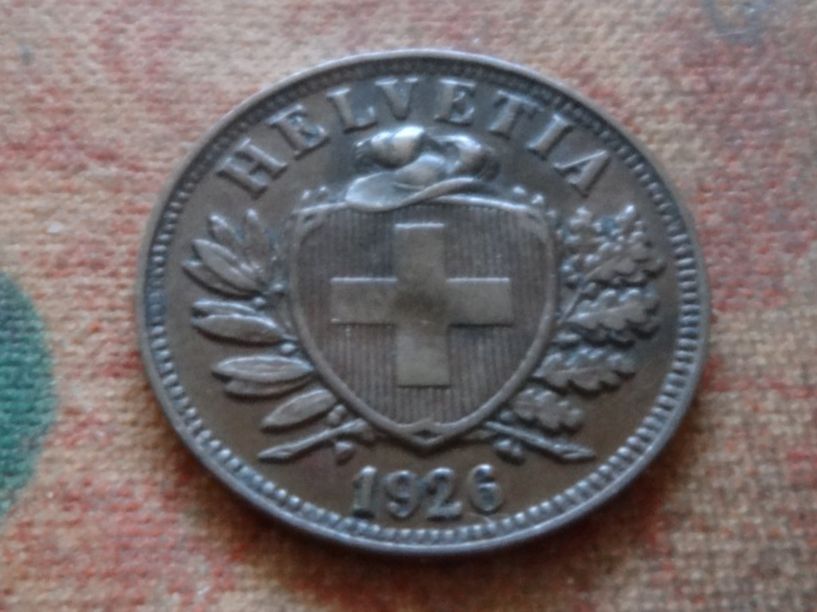 Tutti le monete: 2 Rp. 1926  (B) – Usato da Romanel-sur-Lausanne venduto da Swift13