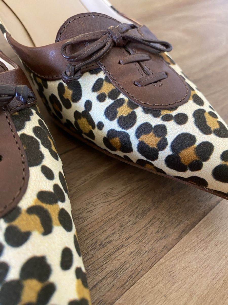 Moschino Scarpe da donna: Moschino-Pumps, echtes Leder, Leomuster, 37.5 – Nuovo (secondo la descrizione) da Zürich venduto da Klusek_2019