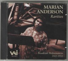 Marian Anderson, Daniel Voorhees – Rarities