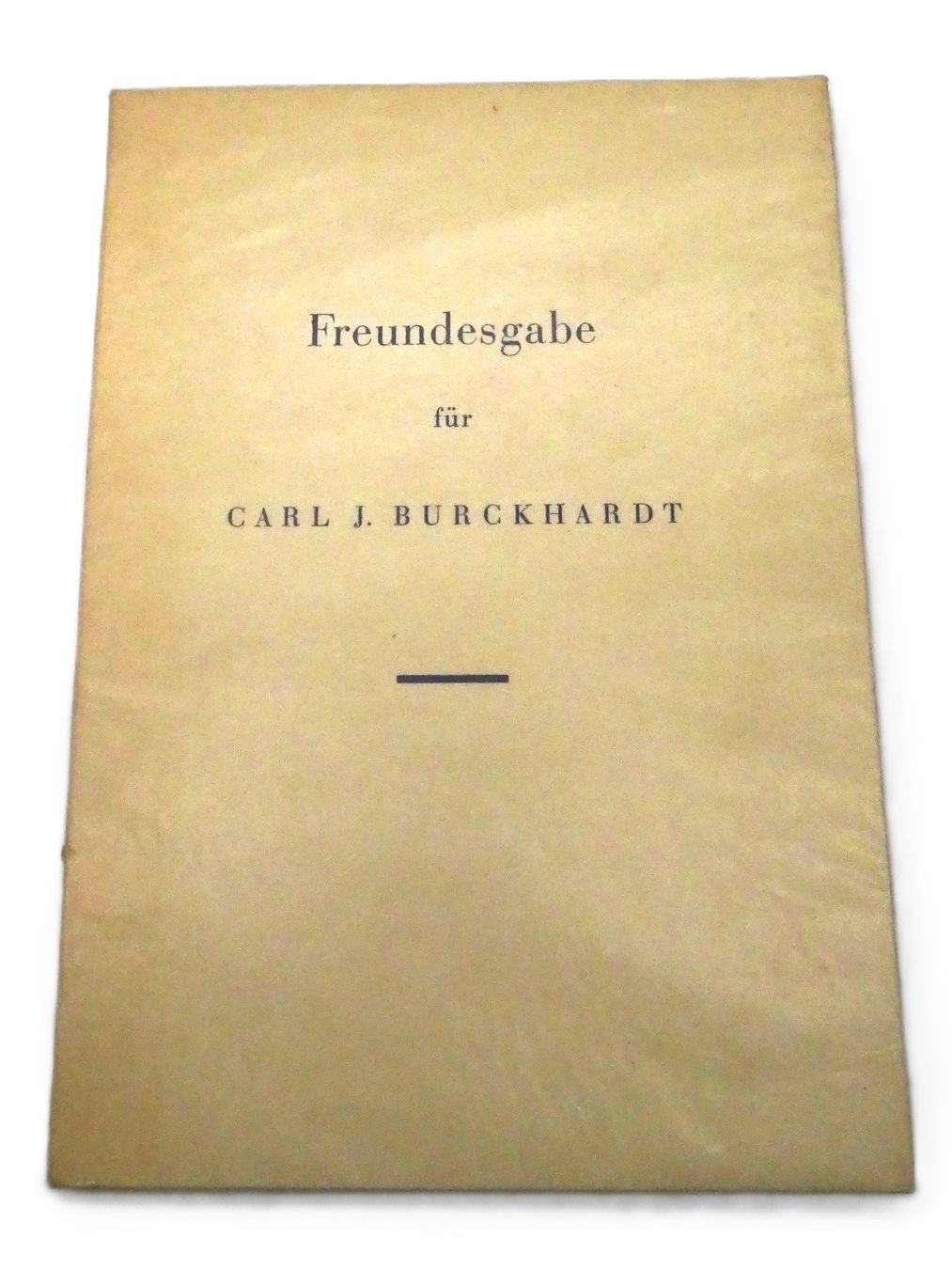 Libri: Freundesgabe ... zum 60. Geburtstag – Usato da Winterthur venduto da Restwert_Winterthur