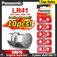 Batterie Panasonic LR41 (192) AG3, G3A (10 Stück) neu