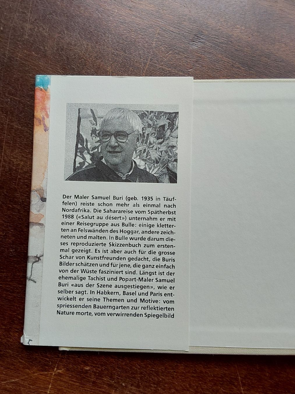 Libri: Samuel Buri. Skizzenbuch mit 55 Seiten.  – Usato da Steinach venduto da Chilli1957 1