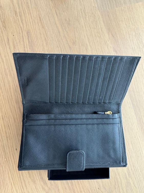 Prada Portamonete: Prada-Saffiano Leather Geldbörse – Usato da Flums venduto da JXWANG 2