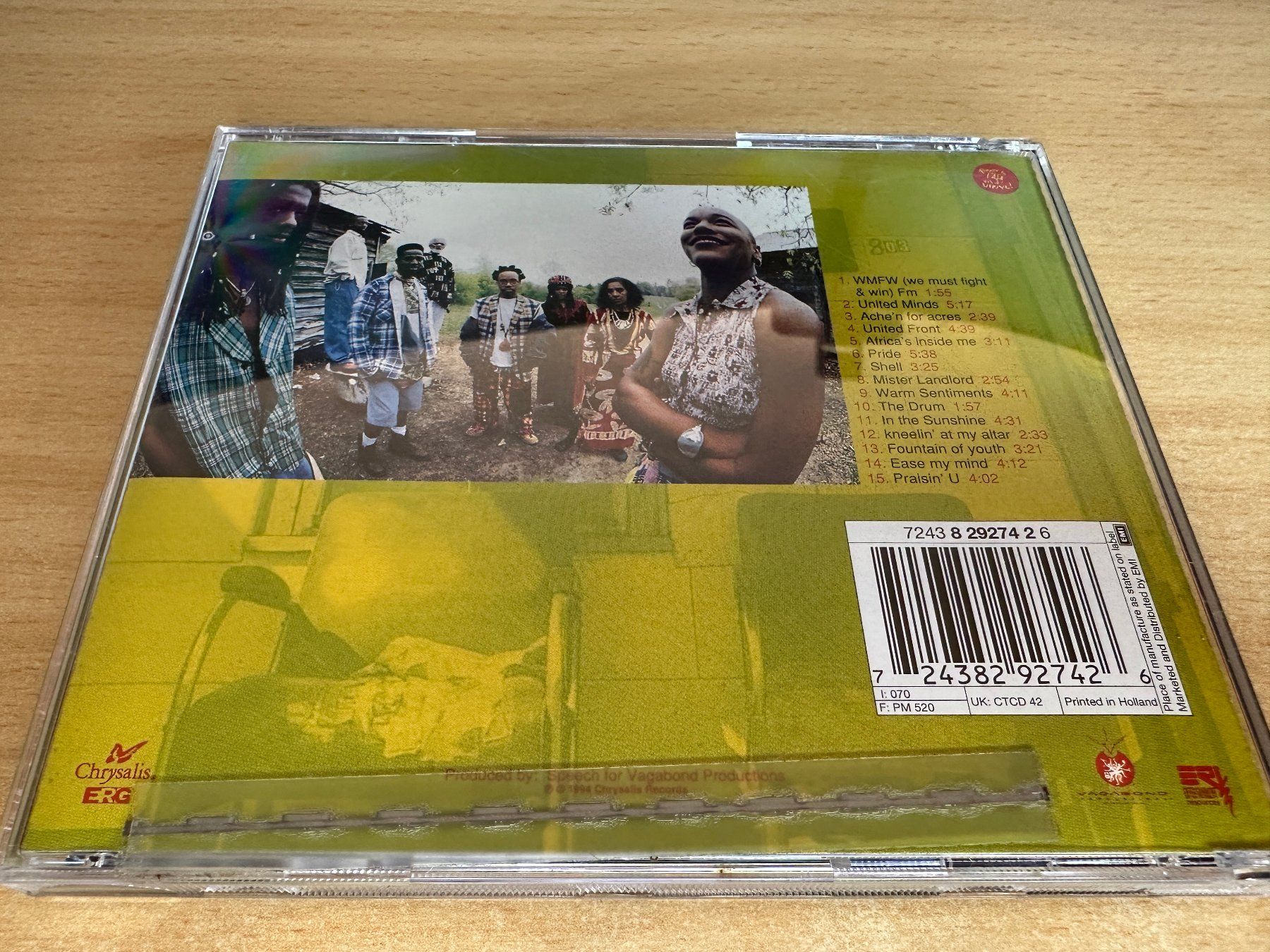 CD: Arrested Development – Zingalamaduni – Usato da Rikon im Tösstal venduto da Alpenmutz 1