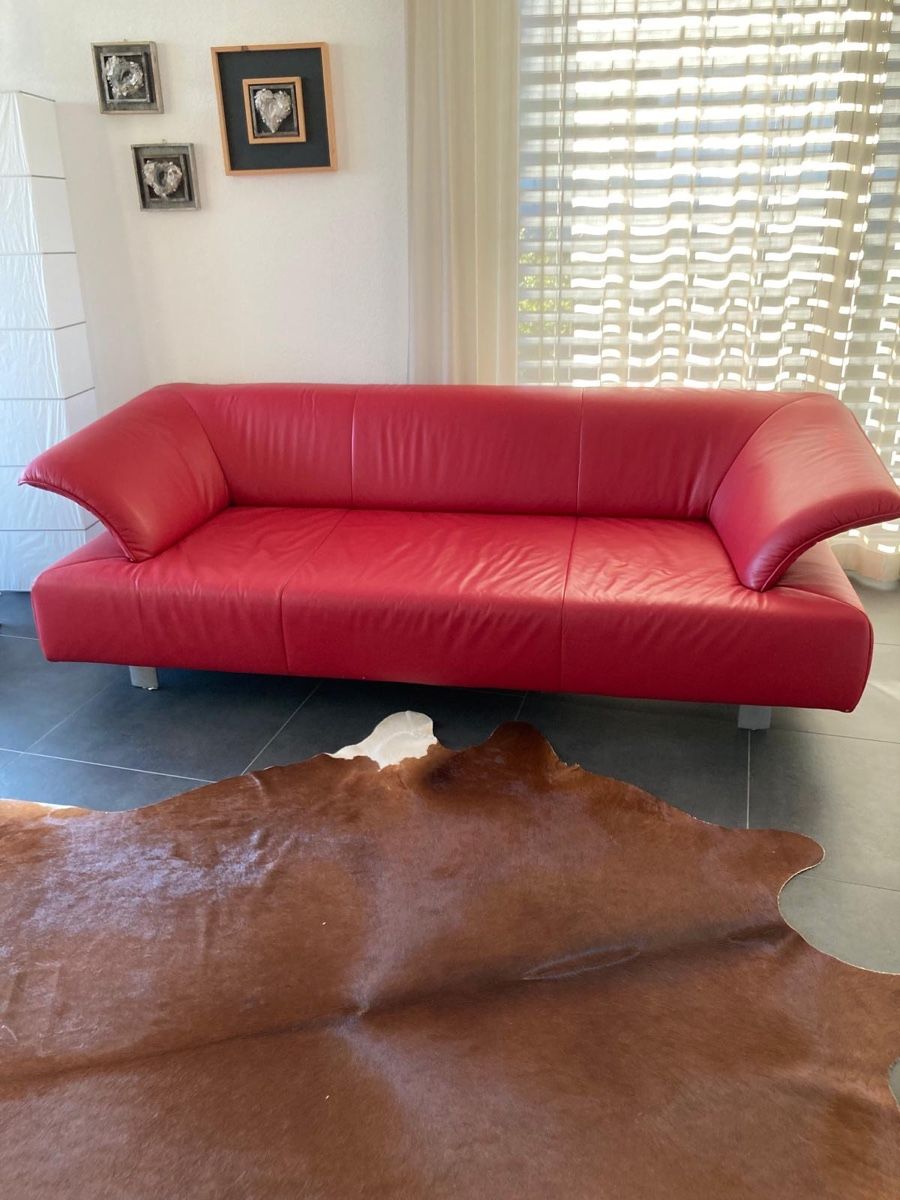 Sofas: Designer Leder Sofa – Neuf (Voir description) à Biel/Bienne par Lukaufmann 2