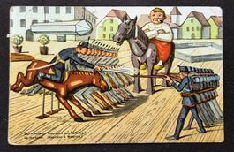BAT. Sapeurs 2 Suisse Der Feldherr Militär Armee Postkarte