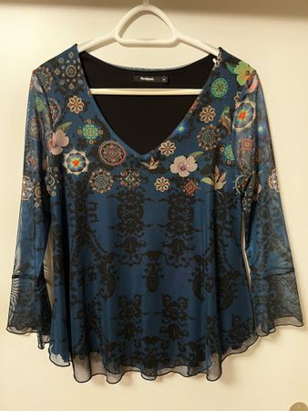 Sommerbluse 3/4 Arm Gr. M