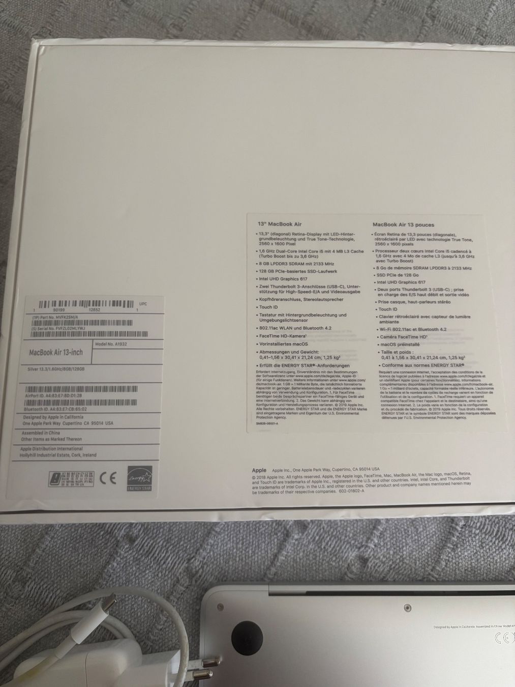 Apple Notebook: MacBook Air 13" (2019) – Usato da Brügg BE venduto da doppelrittberger 5