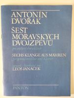 Antonin Dvorák: Partitur zu "Sechs Klänge aus Mähren"