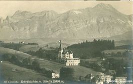 St. Gallen - Scheffelstein + ca. 1920