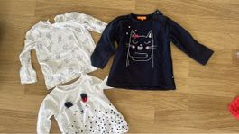 Kleiderset aus 3 T-Shirts Gr 86