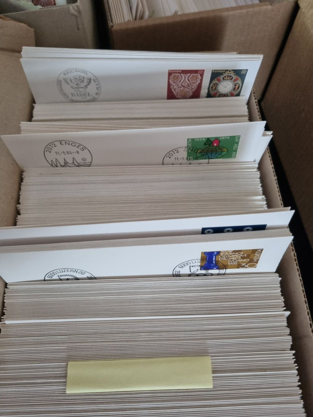 Alle Briefmarken: Grosser Posten mit ca. 2500 CH Sonderbriefe/FDC – Gebraucht aus Gümligen von Geniusbuy 7