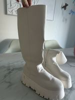Asos Stiefel weiss nur 1x getragen Grösse 37